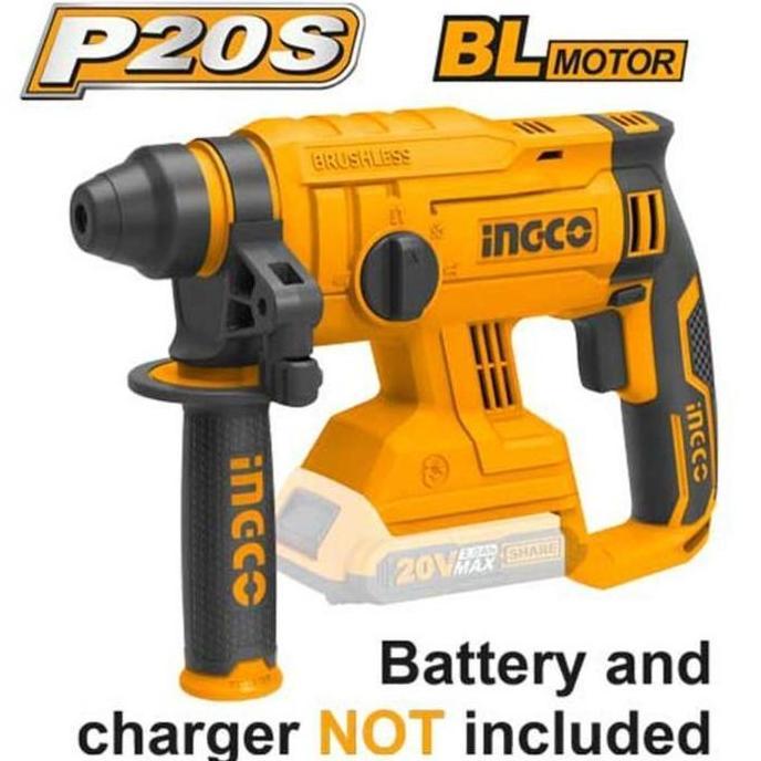 Ingco Bor Bobok Rotary Hammer CRHLI2201 Cordless Brushless