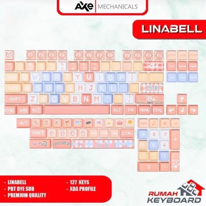 KEYCAP - KEYCAPS - XDA - LINABELL - PBT - DYE SUB