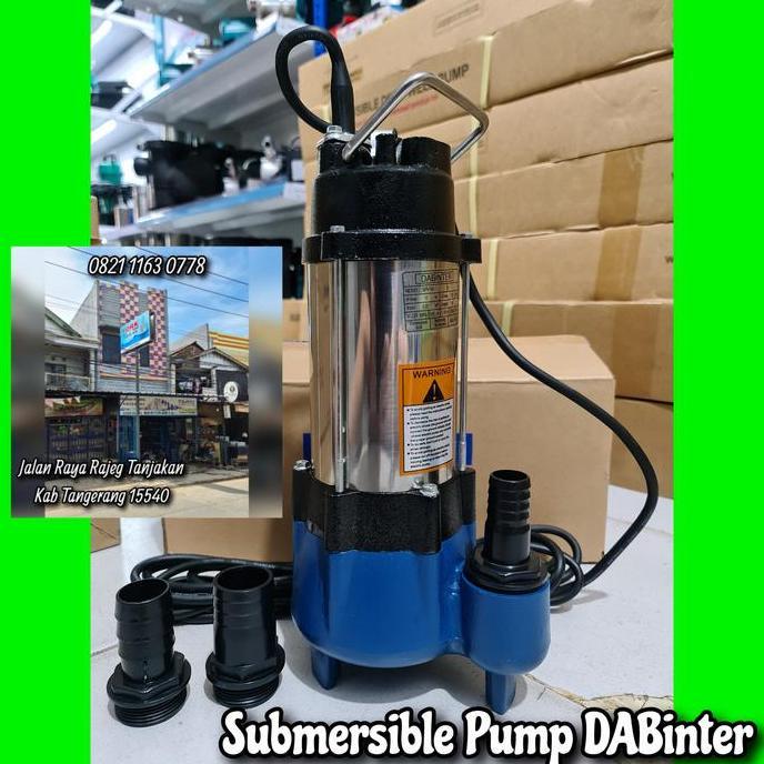POMPA CELUP DABINTER SPV 180 POMPA CELUP AIR KOTOR TERBARU