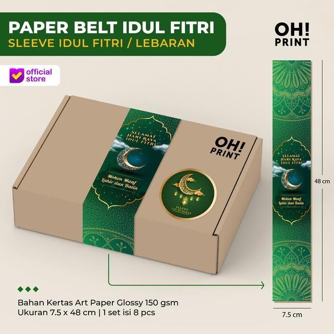 Paper Belt Idul Fitri | Paper Belt Lebaran | Sabuk Box Lebaran