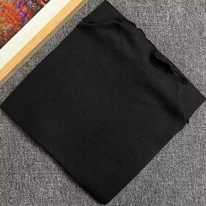 Karra Inner Dalaman Wanita Muslim Rib Premium / Inner Rajut Turtleneck Tanpa Lengan Sleeveless Manse