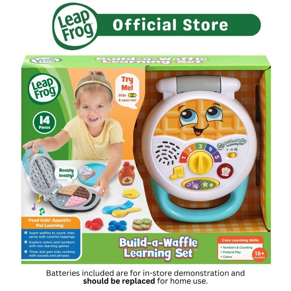 Promo Leapfrog Build-A-Waffle Learning Set - Waffle Maker Kitchen Playset