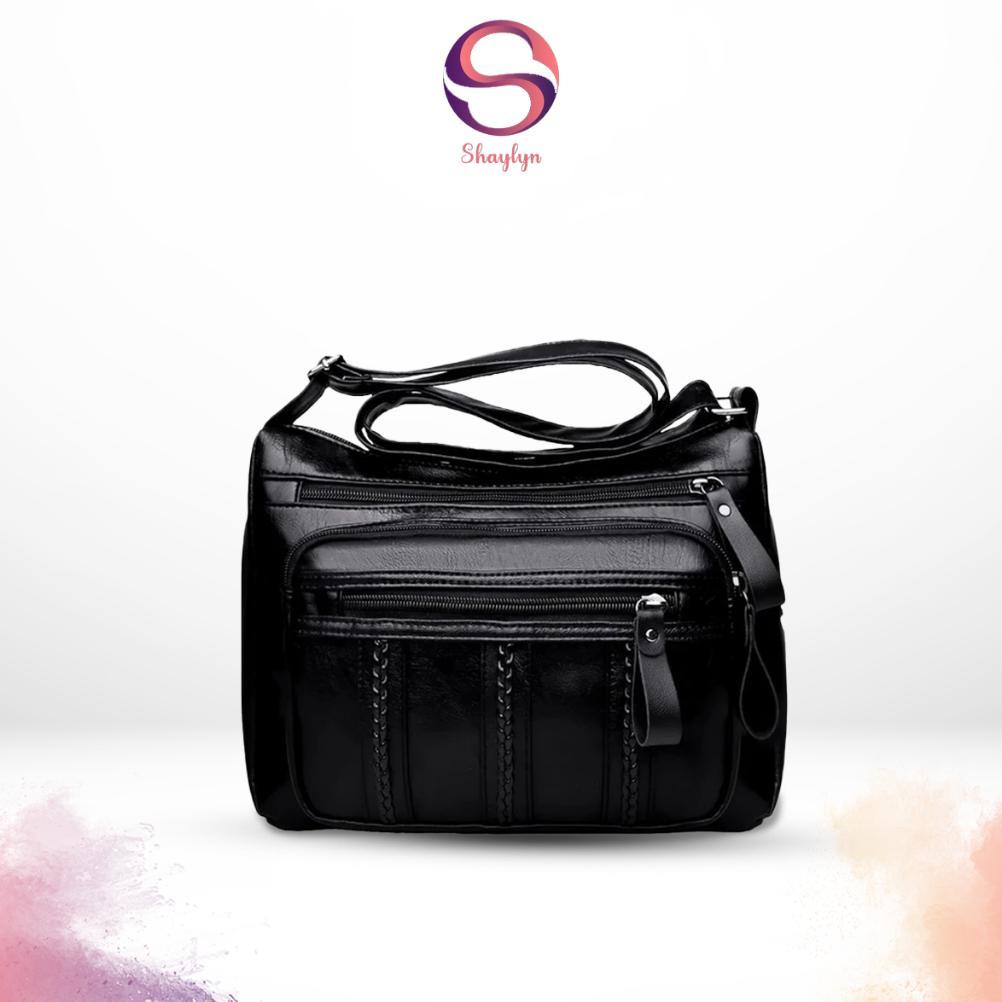 Diskon Tas Selempang Kulit Wanita Simple Waterproof Sling Bag Fashion Import Terbaru - Wy 002 Cocok 
