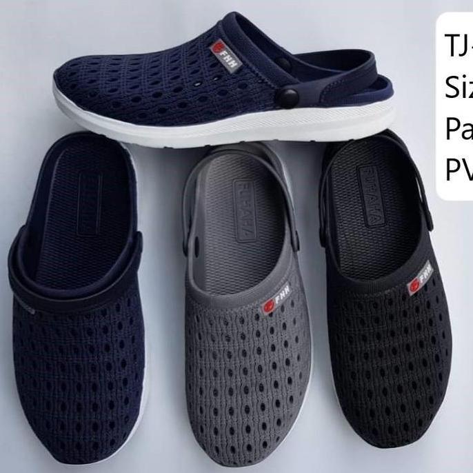 Tj-807 Sandal Baim Karet Pria / Sandal Kodok Karet Pria Merek Fuhaha Ukuran 37-43 Allshop