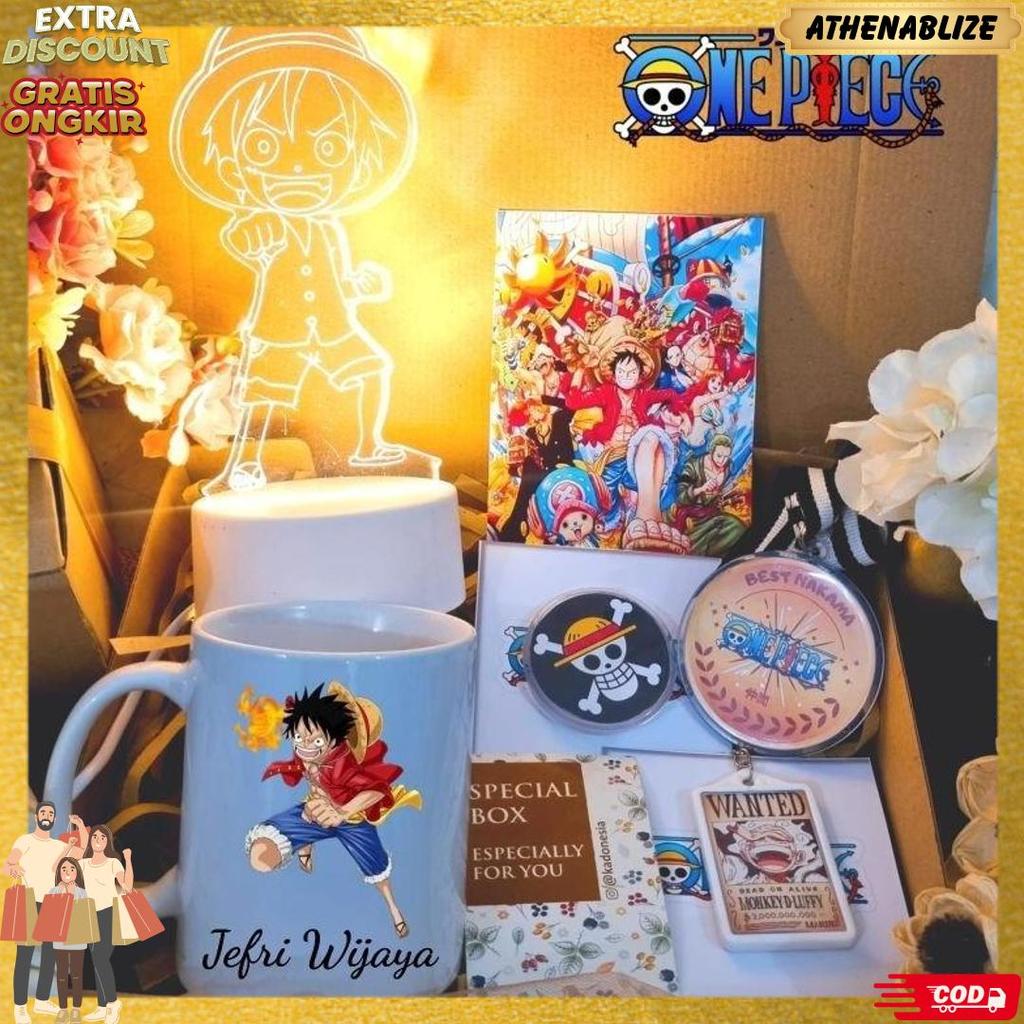 Hampers One Piece  / Hadiah Ulang Tahun / Kado Anime One Piece Best Seller