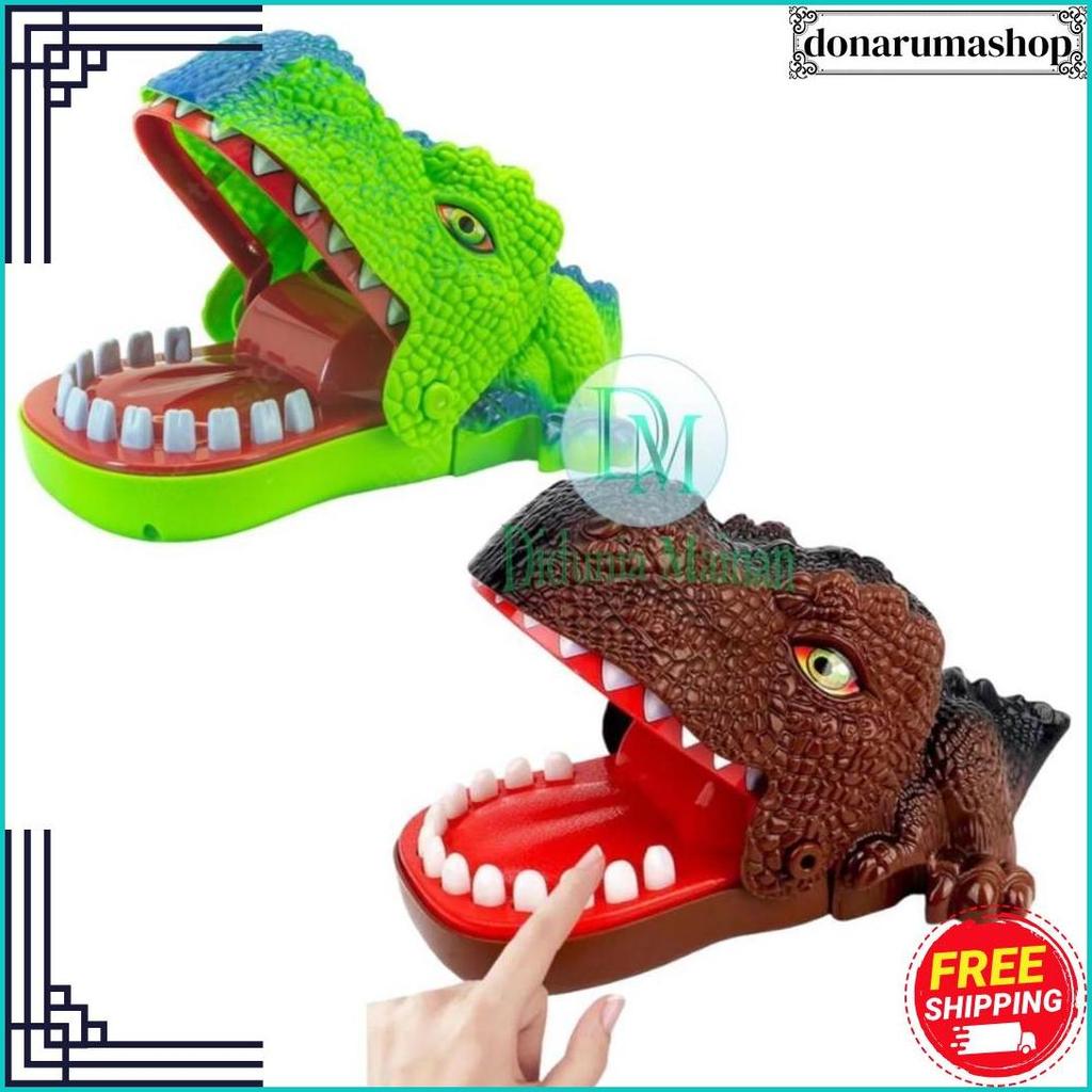 Mainan Prank Anak Gigit Jari Whale Dentist Game Gigi Ikan Paus Pilihan Tepat
