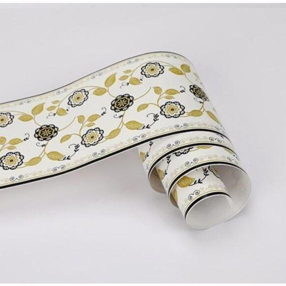 Wallpaper Border List | 5m x 10cm | Roll Border List Sticker PVC Lem