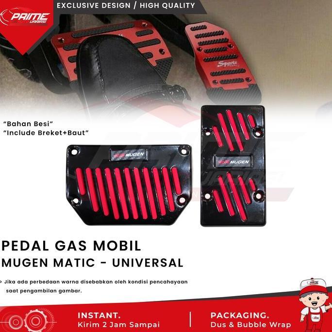 PEDAL MOBIL MATIC PEDAL GAS MATIC COVER PEDAL MATIC - MUGEN ISK301 BARU