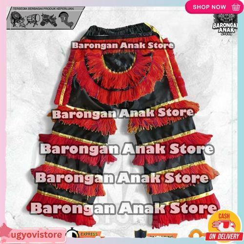 Barongan Anak Store Celana Barongan Anak Sd Smp Warna Merah Hijau Biru Hitam Putih Harga Ekonomis