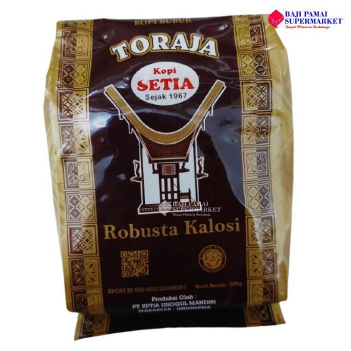Kopi Bubuk Toraja Setia Robusta Kalosi 250gr