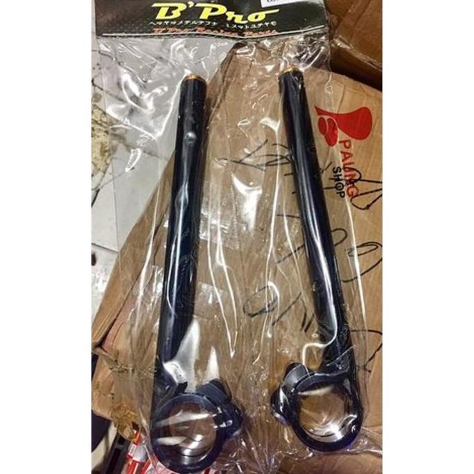 stang bpro stang jepit ninja 250 karbu ninja 250 fi rr mono