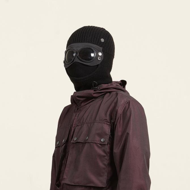 Balaclava Knitt Outfirm Hitam / Topeng full Mask Outfirm Hitam / Mask Goggles ICA