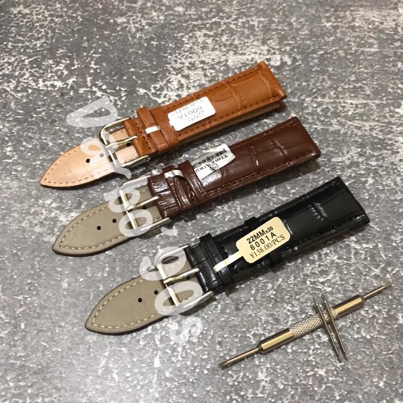 TALI JAM TANGAN KULIT TIME KING LEATHER STRAP TIME KING ORIGINAL ready
