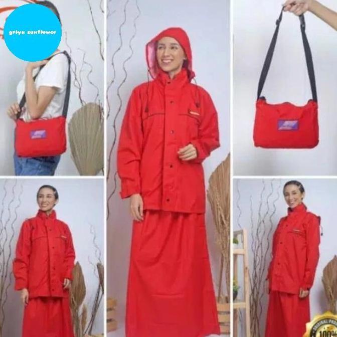 Jas hujan Sunflower women ( rok) M,L,XL