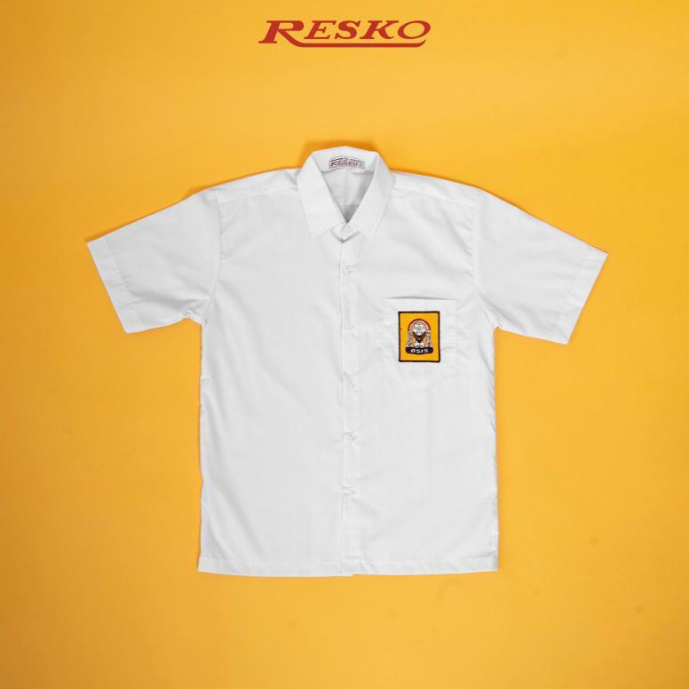 Free Ongkir Resko - Seragam Sekolah Atasan Pendek Smp -Baju Smp - Kemeja Smp