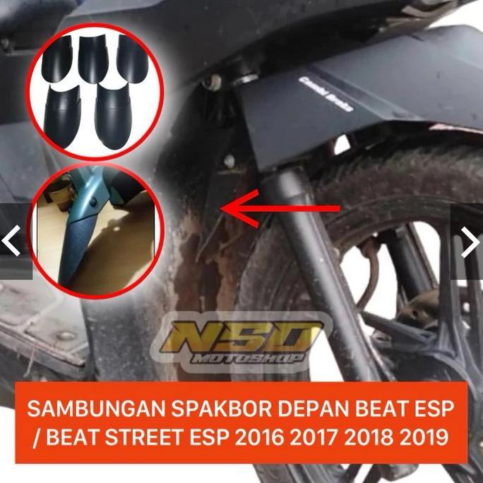 AKSESORIS HONDA BEAT SAMBUNGAN SPAKBOR DEPAN BEAT ESP 2016 2017 2018 2019 PREMIUM