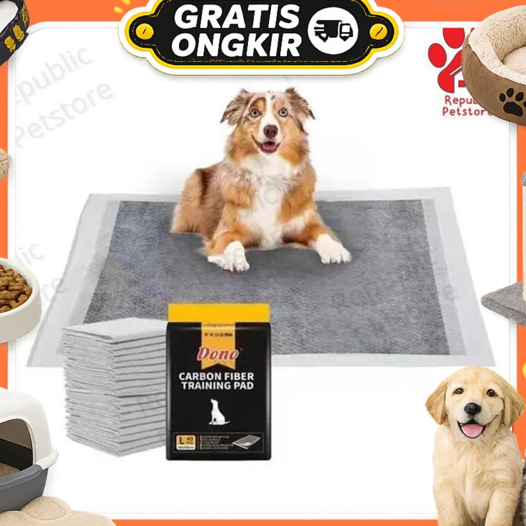 Dono Training Pads With Carbon Perlak Underpad Dog