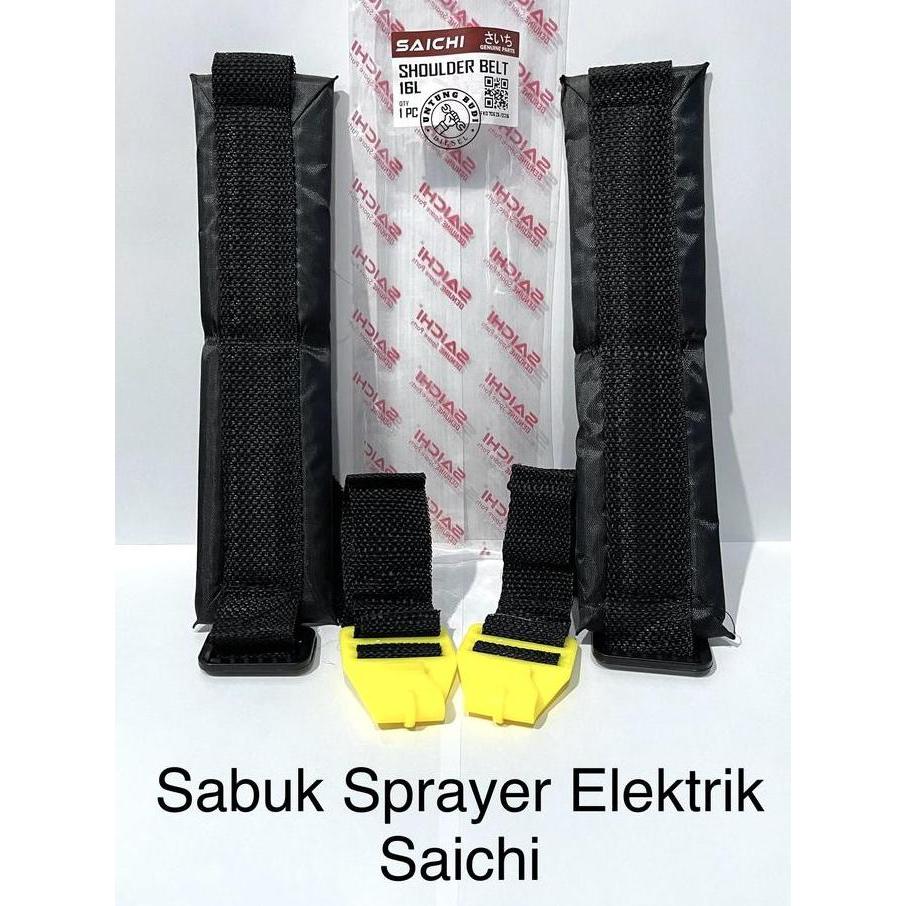 Tali Gendong Sprayer Elektrik Saichi Sabuk Shoulder Belt Mesin Semprot Baterai Aki