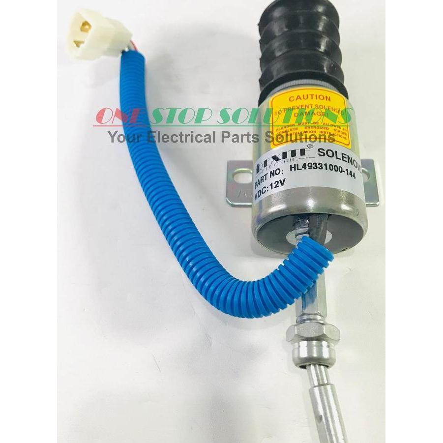 Selenoid Solenoid Hl49331000-144 12V Univ Untuk Genset Alat Berat