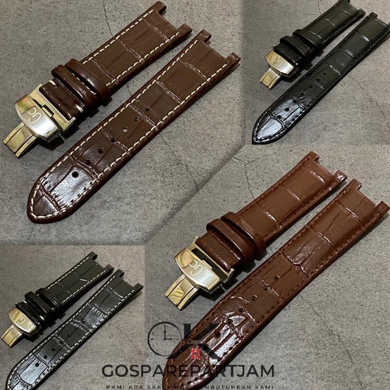 strap / tali jam tangan Guess Collection GC kulit leather bahan kulit Ukuran 22 mm original