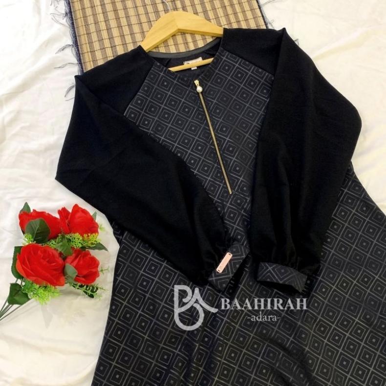 new product amira abaya | abaya hitam i gamis remaja kekinian | gamis hitam by baahirah adara