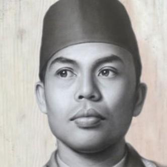Hiasan Dinding Pajangan Lukisan Kayu Jendral Soedirman Sudirman