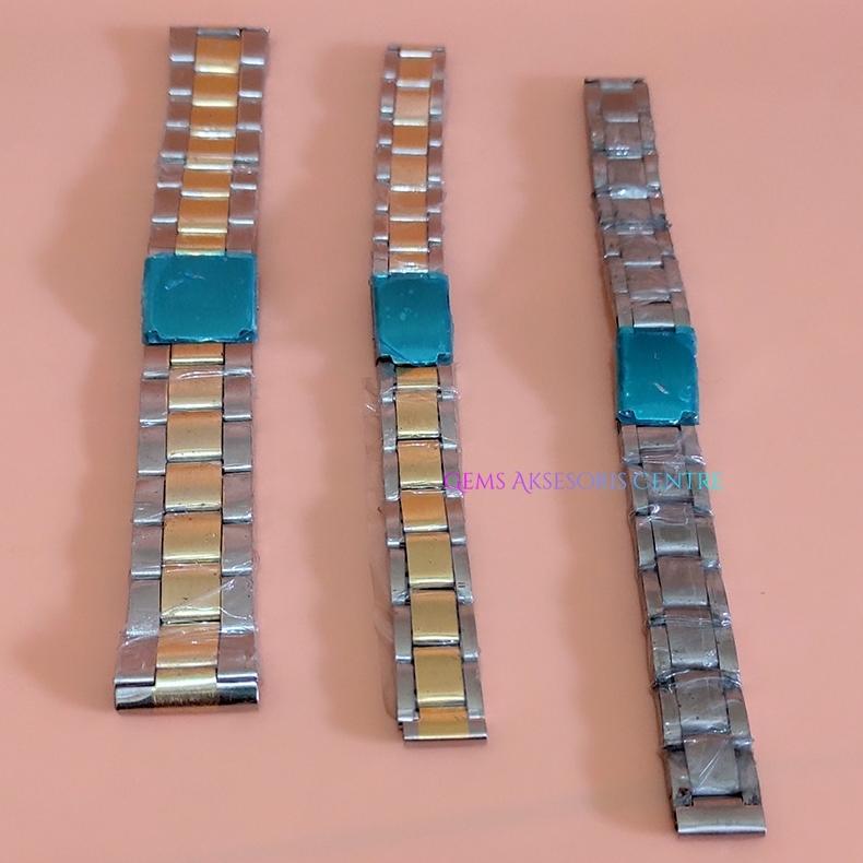 tali strap rantai jam tangan arloji model rolex bahan stainless steel terlaris