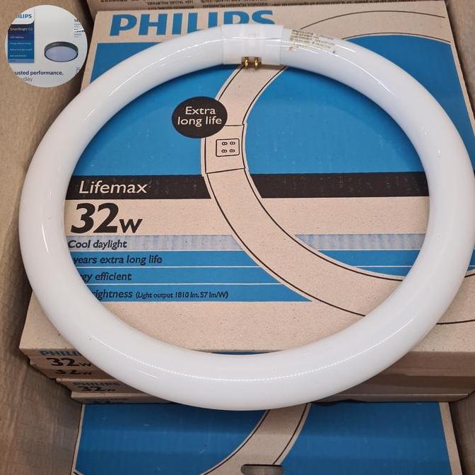 lampu tl ring 32w philip / tl bulat 32w