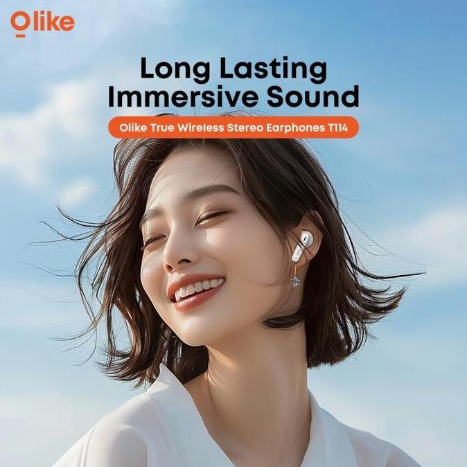 TERMURAH - Earphone TWS  OLIKE  T114