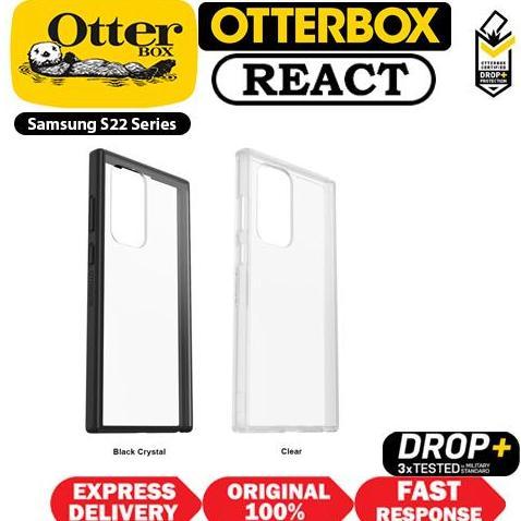 TERBARU - Case for Samsung S22 Ultra Plus OTTERBOX REACT Ultra Slim Casing