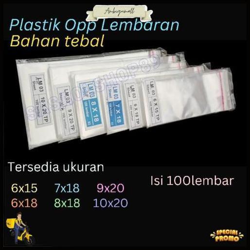 Plastik Opp Sheet Lembaran Kue Basah Harga Spesial