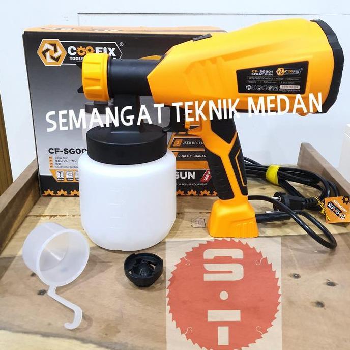 CF-SG001 SPRAY GUN LISTRIK SEMPROTAN ANGIN CAT HEAVY DUTY COOFIX SG001