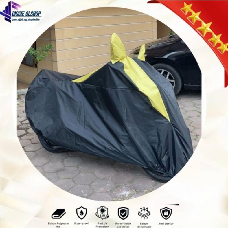 TERBARU SARUNG PENUTUP MOTOR LISTRIK,SEPEDA LISTRIK UNITED COVER MOTOR ANTI AIR