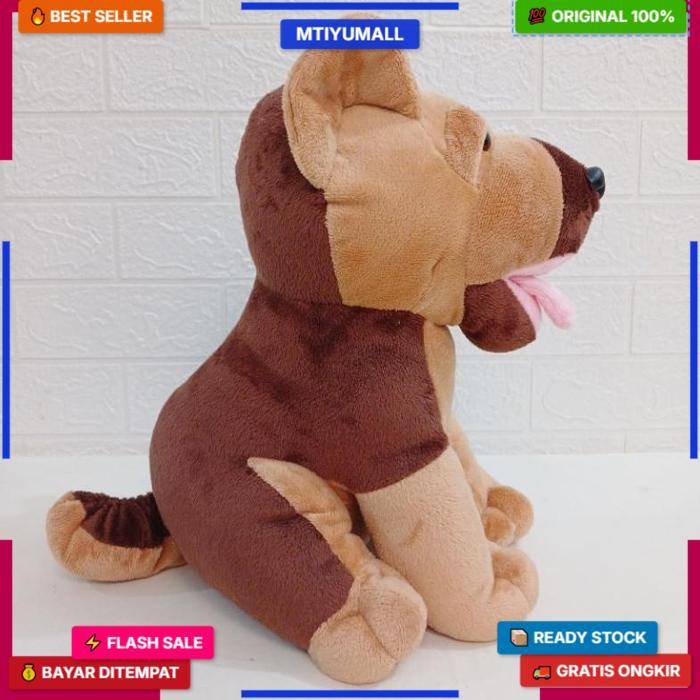 Boneka Anak Anjing Corgi Herder Shiba Inu Rottweiler Golden Retriver Tekel Pudel Poodle Rotweiler La