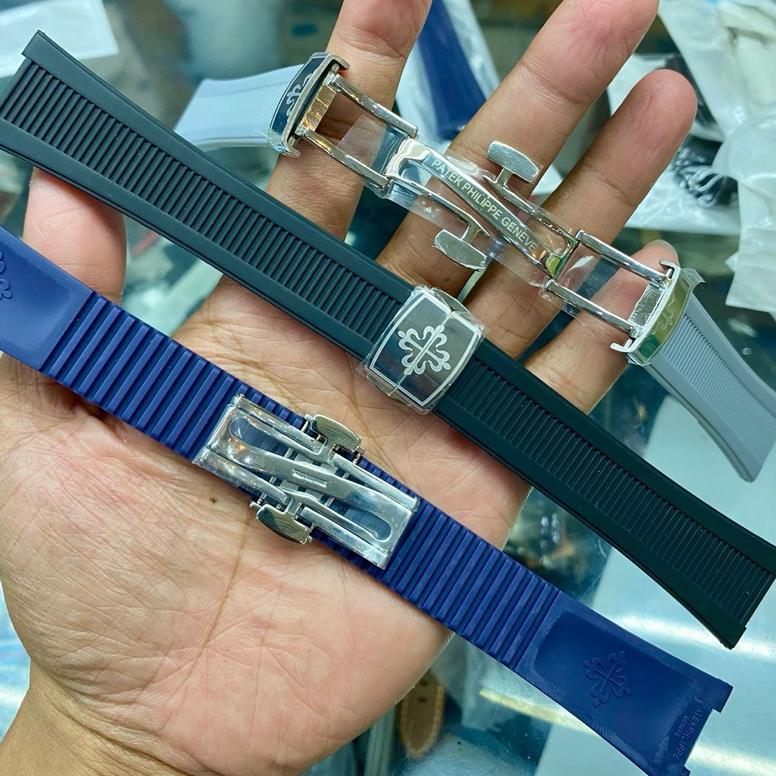 Strap tali jam patek philippe nautilus aquanut strap jam patek philippe nautilus original