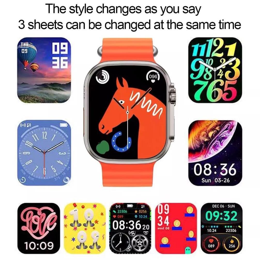 Cuci Gudang Smartwatch Ultra Smartwatch Series 8 Ultra Full Screen