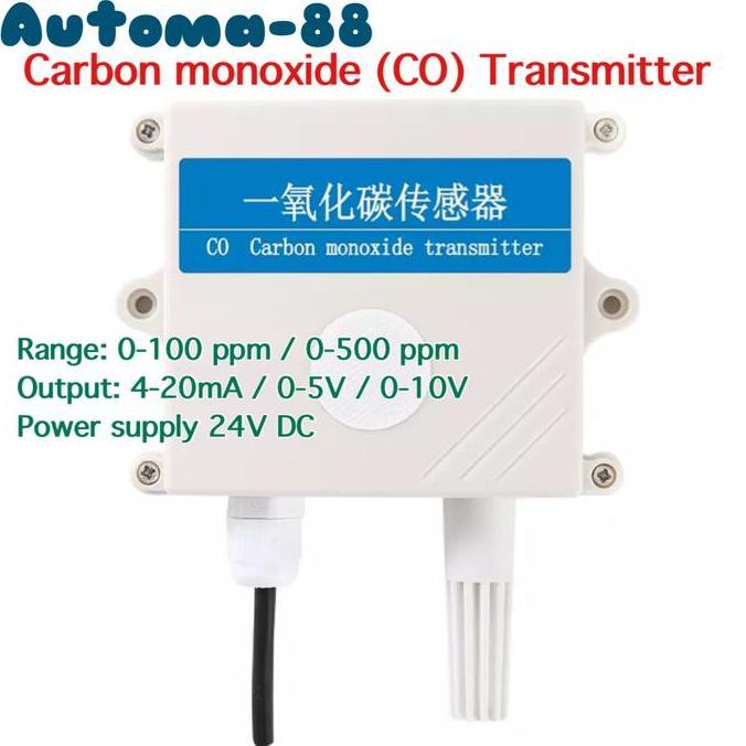 AMC CARBON MONOXIDE CO TRANSMITTER 0-100-500 PPM OUTPUT 4-20MA 0-10V 0-5V