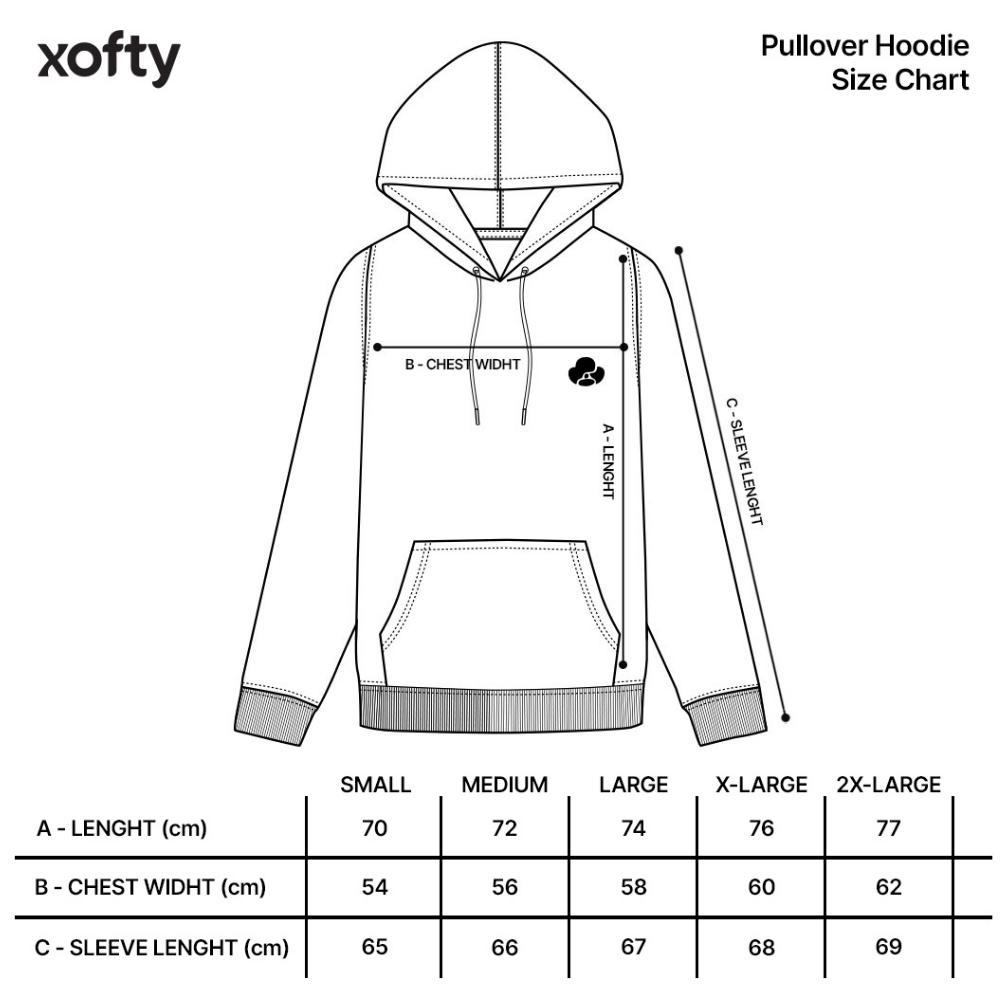 Terbaru Xofty Valtari Black Hoodie - Hoodie Unisex Untuk Daily Wear, Hangout & Aktivitas Harian | Xo