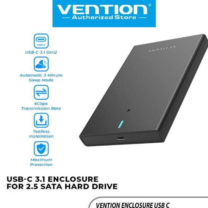 Vention Enclosure HDD/SSD 2.5 / USB C