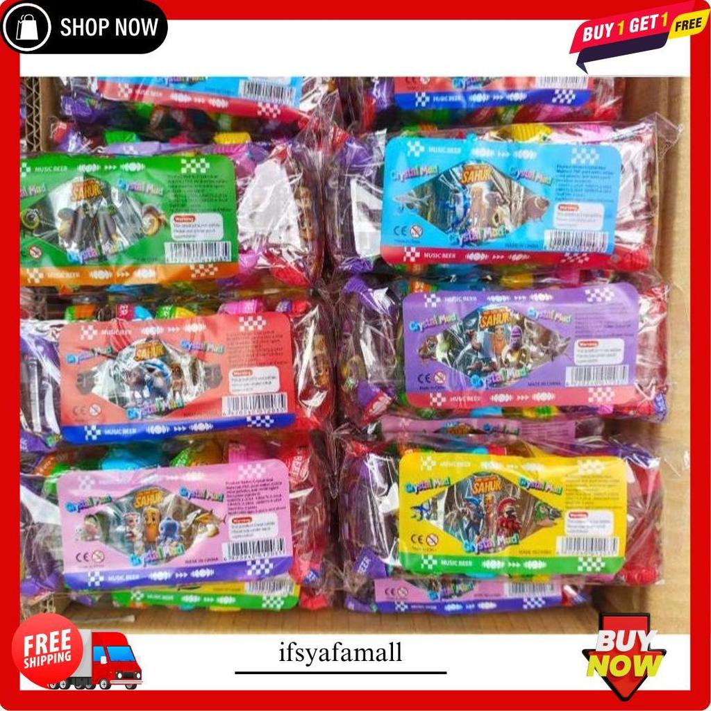 Slime Mainan Anak Slime Crystal Mud Slime Glitter Mainan Slime Bantal Harga Pelajar