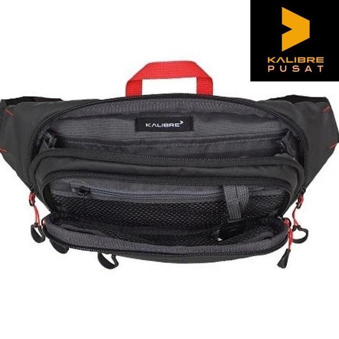 WAIST BAG KALIBRE ASTRAY 2L BLACK NAVY ORINAL TAS PINGGANG KALIBRE ASTRAY Pria