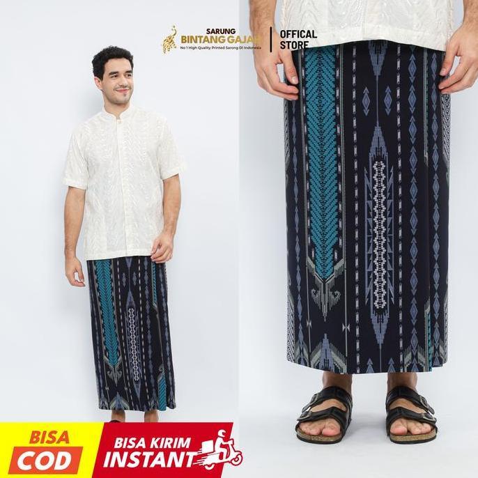 Sarung Bintang Gajah Onta Legenda WS 7482 Motif Garis Etnik Modern