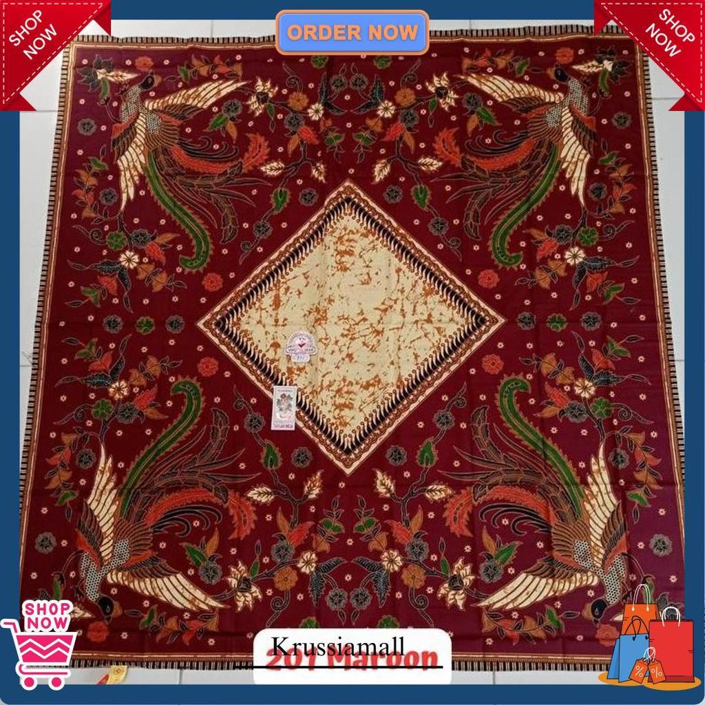 Taplak Meja Batik Campur/Acak | Bunga Seruni | Taplak Meja Kantor Sekolah Tamu Pertemuan Murah Tapla
