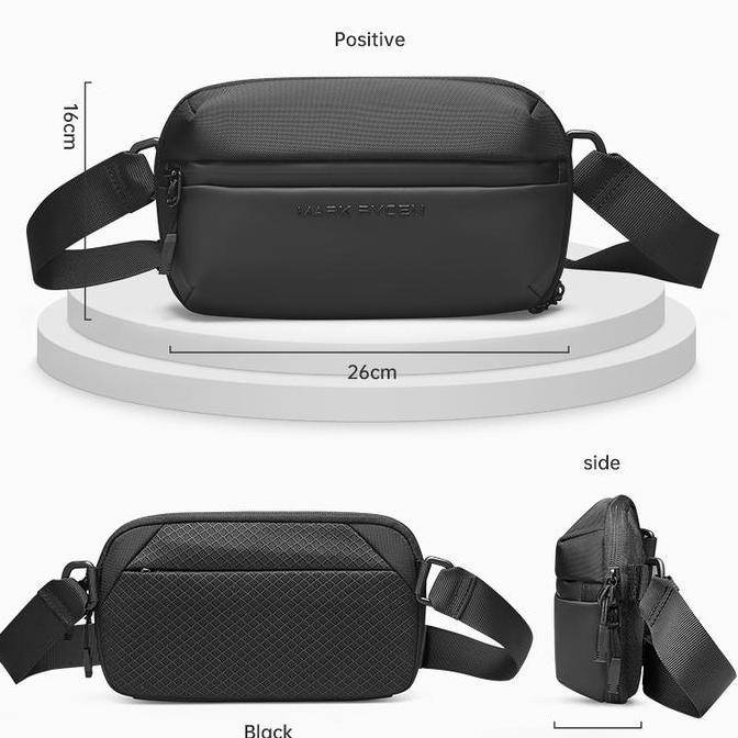 MR8712 Mark Ryden Tas Selempang Pria Waist Bag Sling Bag