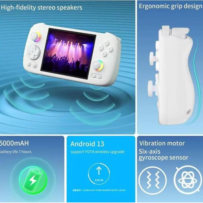 ANBERNIC RG406H Handheld Android System Retro Video Game Console PS1 PS2 Portable