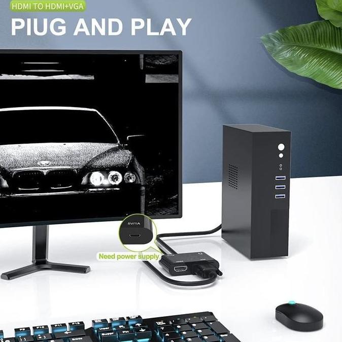Sale Hdmi To Vga Hdmi Konverter Vga Hdmi Splitter Extend