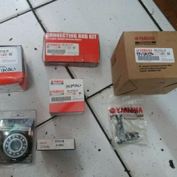 STANG SEHER PISTON KIT BLOK SEHER NOKEN AS MIO M3 SOUL GT 125 ORI YGP SIAP KIRIM