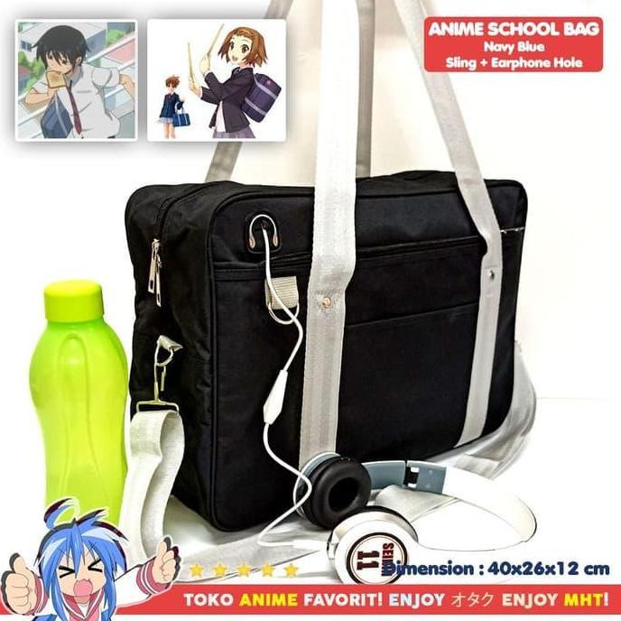 Grosir Tas Sma / Sekolah Jepang - Tas Anime - Anime Koukou Bag Hq Japanese School Bag
