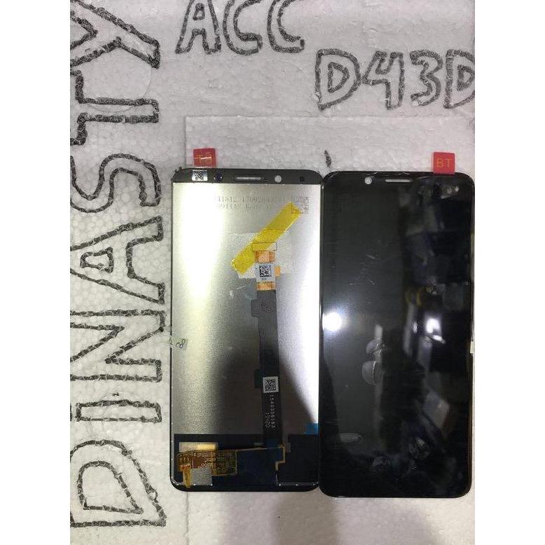 lcd oppo f5 hitam putih ori