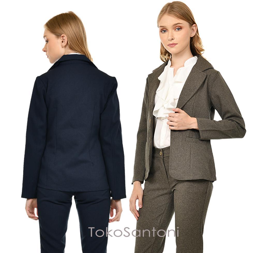 NEW BLAZER WANITA BLAZER KERJA WANITA BLAZER KANTOR WANITA BLAZER POLOS WANITA JUMBO JAS WANITA KANT